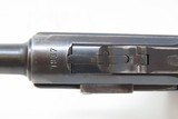 EARLY World War II German MAUSER BANNER 1937 Dated LUGER Pistol C&R ICONIC World War II Third Reich Sidearm! - 11 of 22