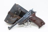 WORLD WAR 2 Walther “ac/43” Code P.38 GERMAN MILITARY Pistol C&R WWII Rig 9mm Pistol from the Third Reich with HOLSTER! - 2 of 22