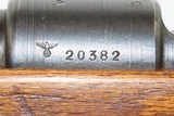 WW II NAZI German Mauser OBERNDORF “byf” Code “45” Model 98 Rifle SCARCE Nazi Germany Third Reich Infantry Rifle! - 14 of 20