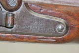CIVIL WAR Antique US SPRINGFIELD Model 1855 MAYNARD Pistol-Carbine w/ STOCK 1 of ONLY 4,021 Made at SPRINGFIELD for CAVALRY - 9 of 21
