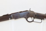 1889 WINCHESTER Model 1873 .44-40 Lever Action SADDLE RING CARBINE Antique Iconic Repeating Rifle Chambered In .44-40 WCF - 4 of 20