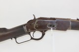 1889 WINCHESTER Model 1873 .44-40 Lever Action SADDLE RING CARBINE Antique Iconic Repeating Rifle Chambered In .44-40 WCF - 17 of 20