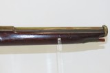 BRASS BARRELED .58 Cal FLINTLOCK Pistol with Antique RAMSAY SUTHERLAND Lock Large Pistol with British Musket Lock! - 5 of 18