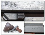 RUSSIAN CAPTURE WW2 Walther “ac/44” P.38 GERMAN MILITARY Pistol C&R Third Reich Sidearm Captured by the Soviets! - 1 of 23