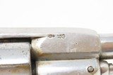 .44-40 WCF TOP BREAK Double Action REVOLVER European Antique Nickel & Bone Late 19th Century Belgian Revolver with BONE GRIPS! - 16 of 21