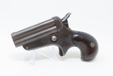 Antique CIVIL WAR Era SHARPS Model 4 .32 Caliber Rimfire PEPPERBOX Revolver 4 Shot Self Defense Pocket Gun - 2 of 13
