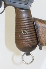 German MAUSER C96 Broomhandle Pistol PRE-WWII Chambered in 7.63x25mm C&RWith HARDWOOD HOLSTER / SHOULDER STOCK - 5 of 23