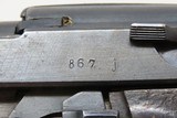 WORLD WAR II Nazi German SPREEWERKE cyq Code P.38 Pistol Bringback WW2 C&R British Proofed, Likely Brit Bringback - 18 of 23