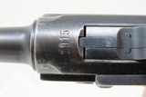 1915 WORLD WAR I LUGER DWM 9x19mm Parabellum GERMAN MILITARY Pistol WW1 Iconic WWI German Military Sidearm! - 12 of 23
