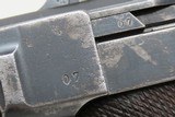1915 WORLD WAR I LUGER DWM 9x19mm Parabellum GERMAN MILITARY Pistol WW1 Iconic WWI German Military Sidearm! - 8 of 23