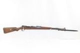 Scarce BORSIGWALDE “ar/41” MAUSER WERKE Model K98 Rifle WWII Sling Bayonet Primary Small Arm of the Third Reich! - 2 of 25