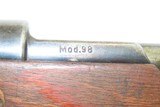 Scarce BORSIGWALDE “ar/41” MAUSER WERKE Model K98 Rifle WWII Sling Bayonet Primary Small Arm of the Third Reich! - 19 of 25