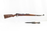 WORLD WAR II German HEER Marked BERLIN-LUEBECKER “duv/40” Code K98 Rifle SCARCE Third Reich MAUSER Rifle with BAYONET! - 2 of 25