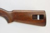 1943 World War II US STANDARD PRODUCTS M1 Carbine .30 Light Rifle WW2 Korea SCARCE CARBINE Equipped with an “UNDERWOOD” Barrel! - 15 of 19