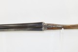 Engraved COGSWELL & HARRISON Avant Tout BOXLOCK SXS HAMMERLESS Shotgun C&R Handsome Side by Side Double with Ejectors! - 13 of 21