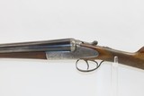 Engraved COGSWELL & HARRISON Avant Tout BOXLOCK SXS HAMMERLESS Shotgun C&R Handsome Side by Side Double with Ejectors! - 4 of 21