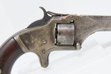NEAT PERIOD HOLSTERED SMITH & WESSON No. 1 Second Issue REVOLVER Antique Small 7-Shot .22 Rimfire Revolver! - 19 of 20