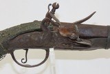 ORNATE Antique MEDITERANEAN SEA Flintlock FIGHTING Pistol Pirates Naval Late-18th / Early 19th Century Pistol - 4 of 16
