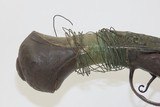 ORNATE Antique MEDITERANEAN SEA Flintlock FIGHTING Pistol Pirates Naval Late-18th / Early 19th Century Pistol - 3 of 16