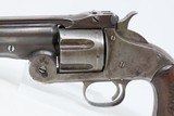 CUT DOWN 5 3/8” Antique SMITH & WESSON No. 3 AMERICAN 1st Model Revolver Single Action .44 S&W AMERICAN! - 4 of 18