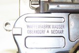 VON LENGERKE & DETMOLD Mauser C96 Broomhandle Pistol 7.63x25 SHOULDER STOCK Retailer Marked German Broomhandle! - 21 of 25