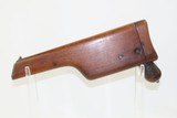 VON LENGERKE & DETMOLD Mauser C96 Broomhandle Pistol 7.63x25 SHOULDER STOCK Retailer Marked German Broomhandle! - 2 of 25
