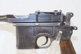 German MAUSER C96 Broomhandle Pistol 7.63x25mm Auto World War I Era C&R
With WOOD HOLSTER / SHOULDER STOCK! - 10 of 25