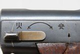 WWII Imperial JAPANESE KOKUBUNJI Type 14 NAMBU Semi-Automatic C&R Pistol
World War II Pacific Theater Sidearm! - 6 of 21