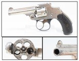 SMITH & WESSON 1st Model .32 Caliber Safety Hammerless C&R “LEMON SQUEEZER” “NEW DEPARTURE” 1st Model 5-Shot Conceal Carry Revolver! - 1 of 15