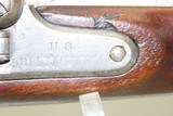 Civil War US SPRINGFIELD M1855 MAYNARD Percussion Pistol-Carbine with STOCK 1 of ONLY 4,021 Made at SPRINGFIELD for CAVALRY - 8 of 21