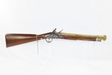 REVOLUTIONARY WAR Period JOHN REA Naval BRASS FLINTLOCK BLUNDERBUSS Antique Devastating Close Range Boarding Weapon - 2 of 19