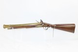 REVOLUTIONARY WAR Period JOHN REA Naval BRASS FLINTLOCK BLUNDERBUSS Antique Devastating Close Range Boarding Weapon - 13 of 19
