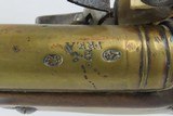 REVOLUTIONARY WAR Period JOHN REA Naval BRASS FLINTLOCK BLUNDERBUSS Antique Devastating Close Range Boarding Weapon - 17 of 19
