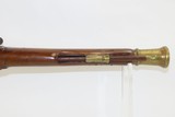 REVOLUTIONARY WAR Period JOHN REA Naval BRASS FLINTLOCK BLUNDERBUSS Antique Devastating Close Range Boarding Weapon - 9 of 19