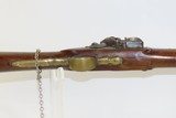 REVOLUTIONARY WAR Period JOHN REA Naval BRASS FLINTLOCK BLUNDERBUSS Antique Devastating Close Range Boarding Weapon - 8 of 19
