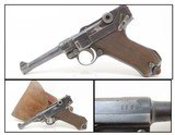 1915 WORLD WAR I LUGER DWM Model 1914 Semi-Automatic 9x19mm GERMAN Pistol Iconic WWI German Military Sidearm!