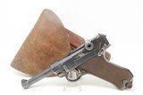 1915 WORLD WAR I LUGER DWM Model 1914 Semi-Automatic 9x19mm GERMAN Pistol Iconic WWI German Military Sidearm! - 2 of 20