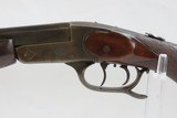 Engraved A. GERMANN MEISSEN SINGLE SHOT STALKING Rifle 6.4mm .25 Cal. C&R Octagonal Barrel, Double Set Triggers - 4 of 20