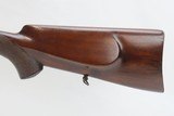 Engraved A. GERMANN MEISSEN SINGLE SHOT STALKING Rifle 6.4mm .25 Cal. C&R Octagonal Barrel, Double Set Triggers - 3 of 20
