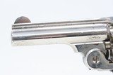 Antique SMITH & WESSON .38 S&W Hammerless LEMON SQUEEZER 5-Shot Revolver Conceal Carry with “Z-Bar” Latch! - 5 of 18