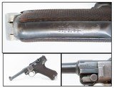 “H.P.” UNIT MARKED WWII-Era DWM P.08 LUGER GERMAN Pistol 9x19mm c1929 C&R WaA66 Proofed WWII Era REWORK with EAGLE PROOFS