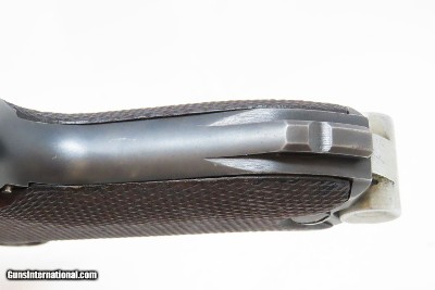 “H.P.” UNIT MARKED WWII-Era DWM P.08 LUGER GERMAN Pistol 9x19mm c1929 C&R WaA66 Proofed WWII Era REWORK with EAGLE PROOFS - Image 8 of 20