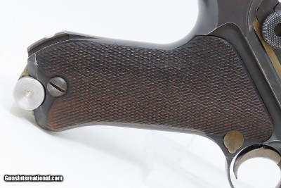 “H.P.” UNIT MARKED WWII-Era DWM P.08 LUGER GERMAN Pistol 9x19mm c1929 C&R WaA66 Proofed WWII Era REWORK with EAGLE PROOFS - Image 18 of 20