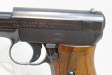 Weimar GERMAN Mauser Model 1914 7.65x17mm .32 ACP Pocket Pistol 1920s C&R EXCELLENT Sidearm Exported to the United States after WWI! - 4 of 21