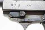 WORLD WAR II Nazi German SPREEWERKE “cyq” Code P.38 Pistol 9x19 Luger C&R
WW2 German “Wehrmacht” 9mm Sidearm! - 7 of 20