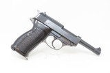 WORLD WAR II Nazi German SPREEWERKE “cyq” Code P.38 Pistol 9x19 Luger C&R
WW2 German “Wehrmacht” 9mm Sidearm! - 17 of 20