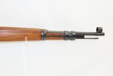 YUGOSLAVIAN Rework WORLD WAR II German STEYR “bnz/42” Code MAUSER K98 Rifle w YUGOSLAV CREST Stamped Over German Markings - 5 of 22
