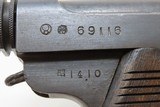 1943 WWII Imperial Japanese TOKYO Type 14 NAMBU Pistol 8x22mm 14.10 C&R World War II Axis Pacific Theater Sidearm! - 14 of 18