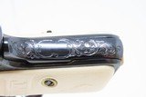 ENGRAVED Early COLT Model 1908 VEST POCKET .25 ACP Pistol HOLSTER 6.35 C&RColt’s Smallest Semi-Auto with GOLD HIGHLIGHTS - 6 of 16