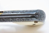 ENGRAVED Early COLT Model 1908 VEST POCKET .25 ACP Pistol HOLSTER 6.35 C&RColt’s Smallest Semi-Auto with GOLD HIGHLIGHTS - 12 of 16